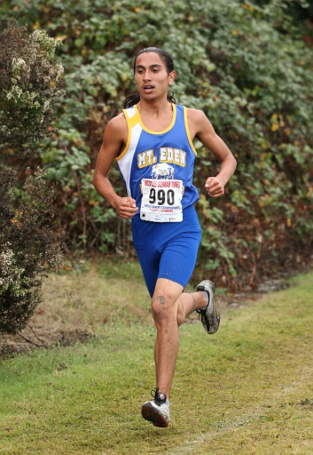 2010NCSXC BD2-1535.JPG - 2010 North Coast Section Cross Country Championships, Hayward High School, Hayward, California